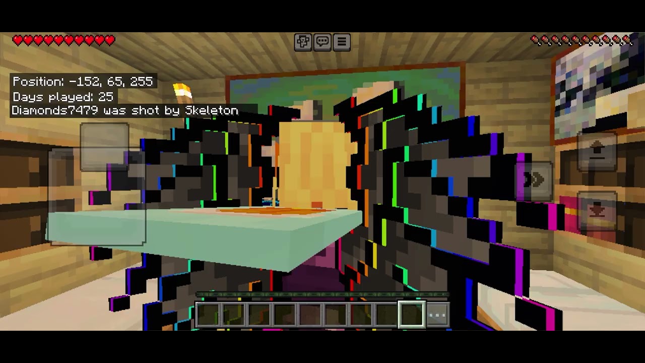 Me playing Minecraft I died a lot ￼