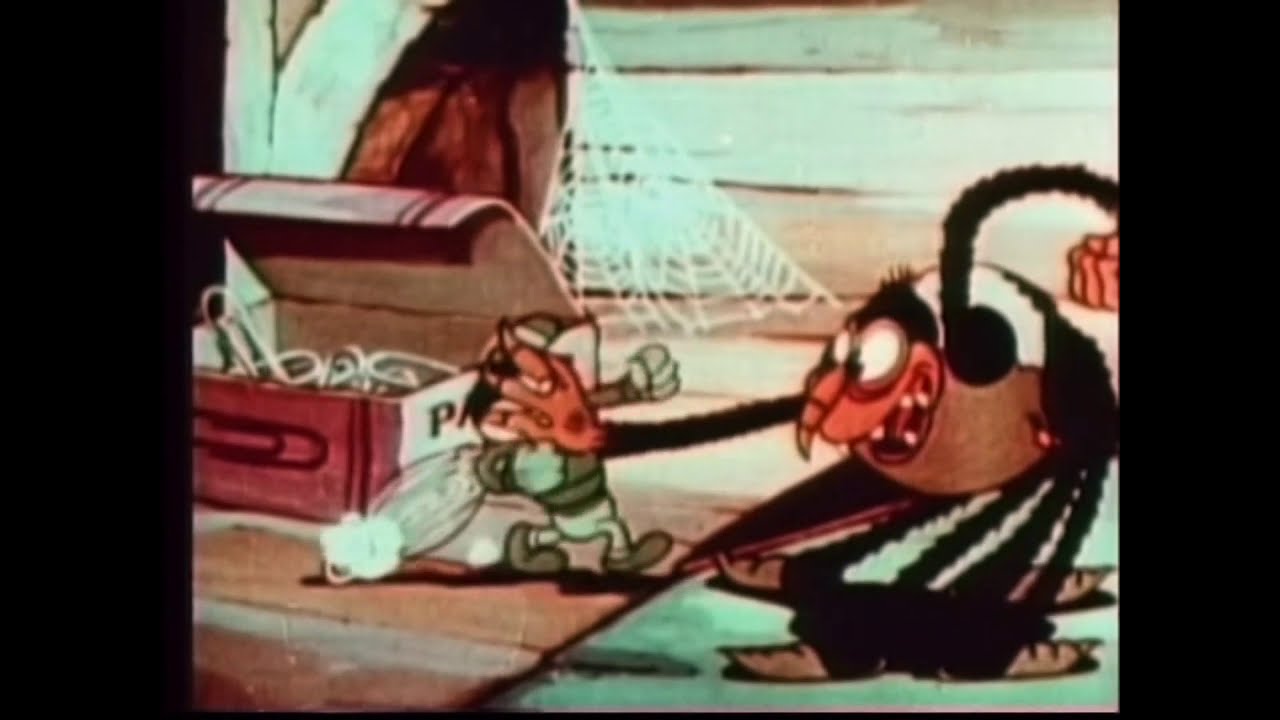 The Cobweb Hotel (1936) Color Classic Cartoon