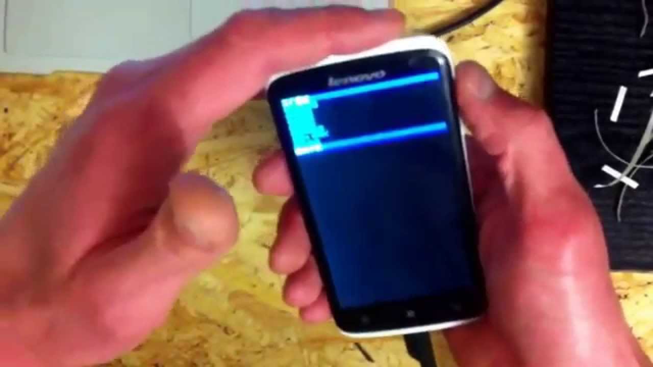 Lenovo S820 hard reset