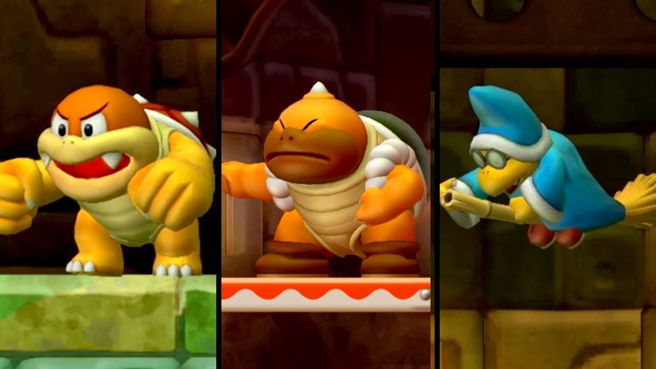 New Super Mario Bros. U Deluxe - All Towers