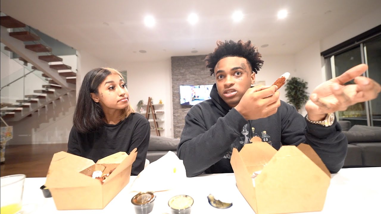 MUKBANG WITH MY EX&hellip; WE GOT INTO IT ON CAMERA . *i told her to leave*