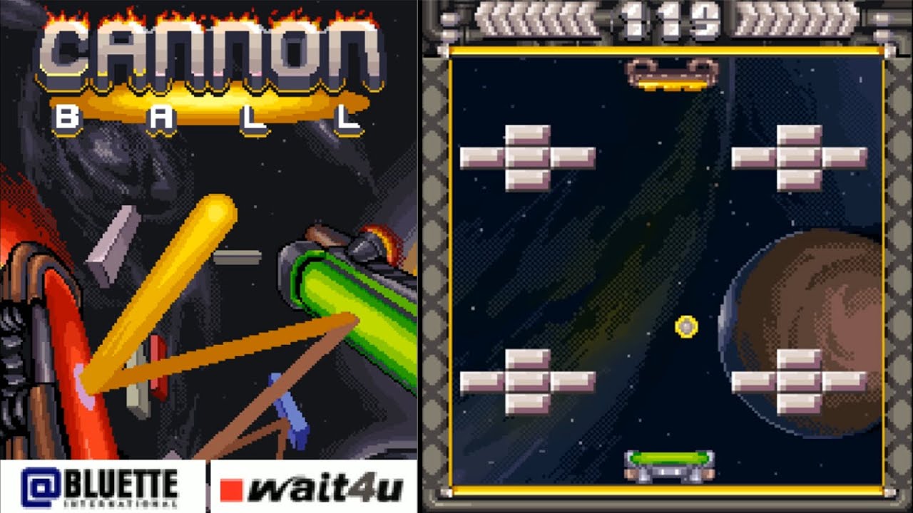 Cannonball Мобильная игра с телефонов Samsung (wait4u & Bluette 2005 год) ПОЛНОЕ ПРОХОЖДЕНИЕ