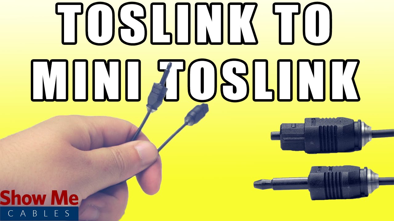 Toslink-auf-Mini-Digital-Optical-SPDIF-Audiokabel &ndash; Schlie&szlig;en Sie Ihre digitalen Audioger&auml;te schn...