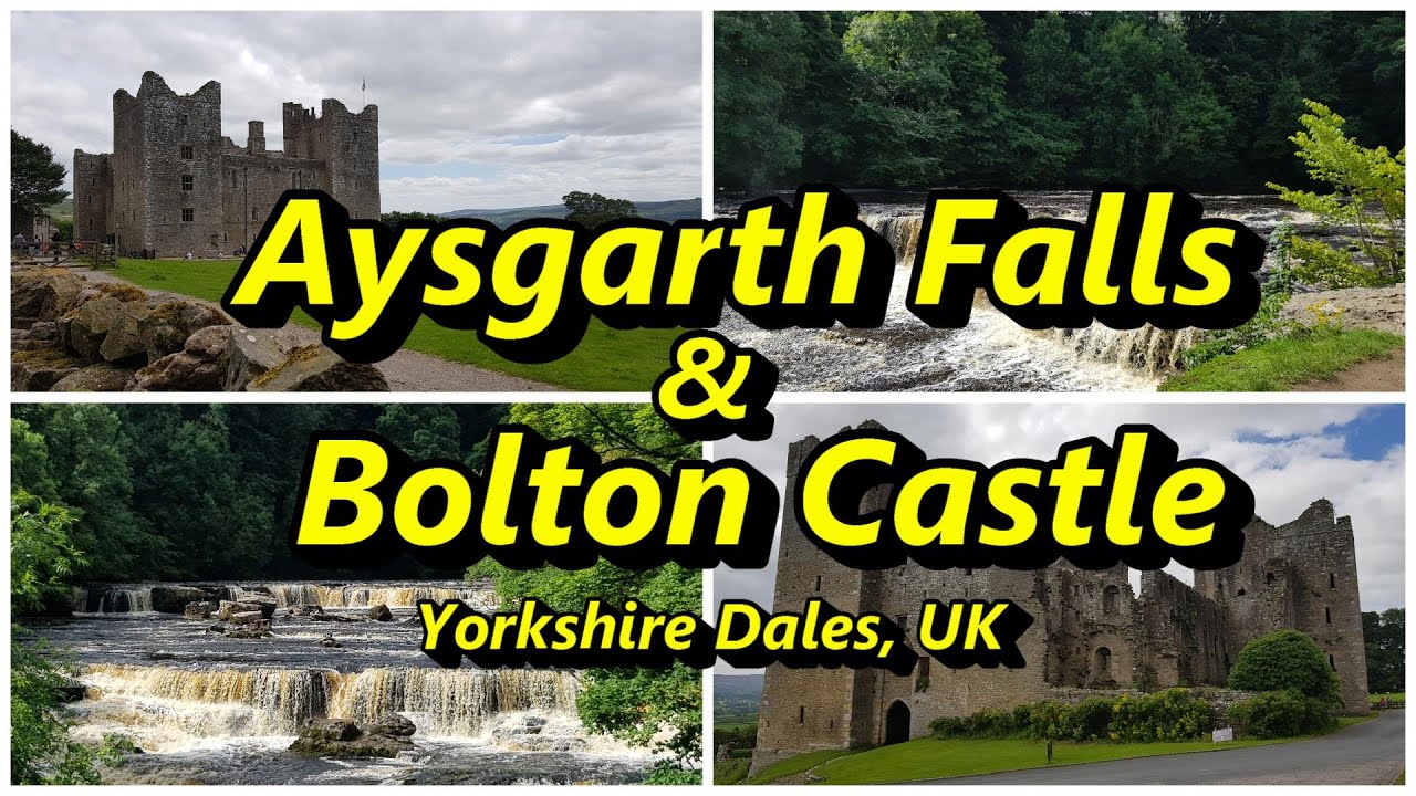 Aysgarth and Bolton Castle, Yorkshire Dales, UK 🇬🇧