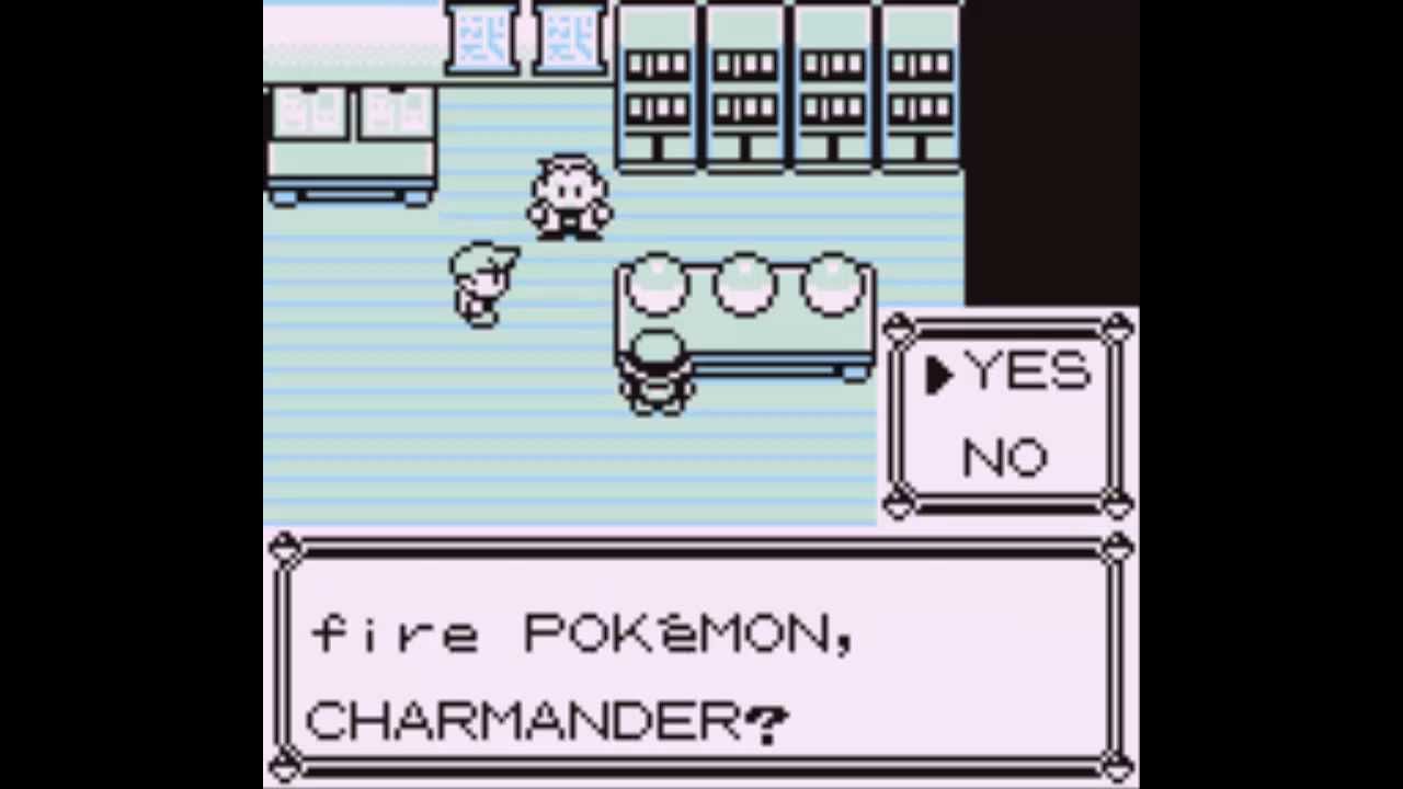 Прохождение Pokemon Blue. Часть 1: Сквиртл, я выбрал тебя!