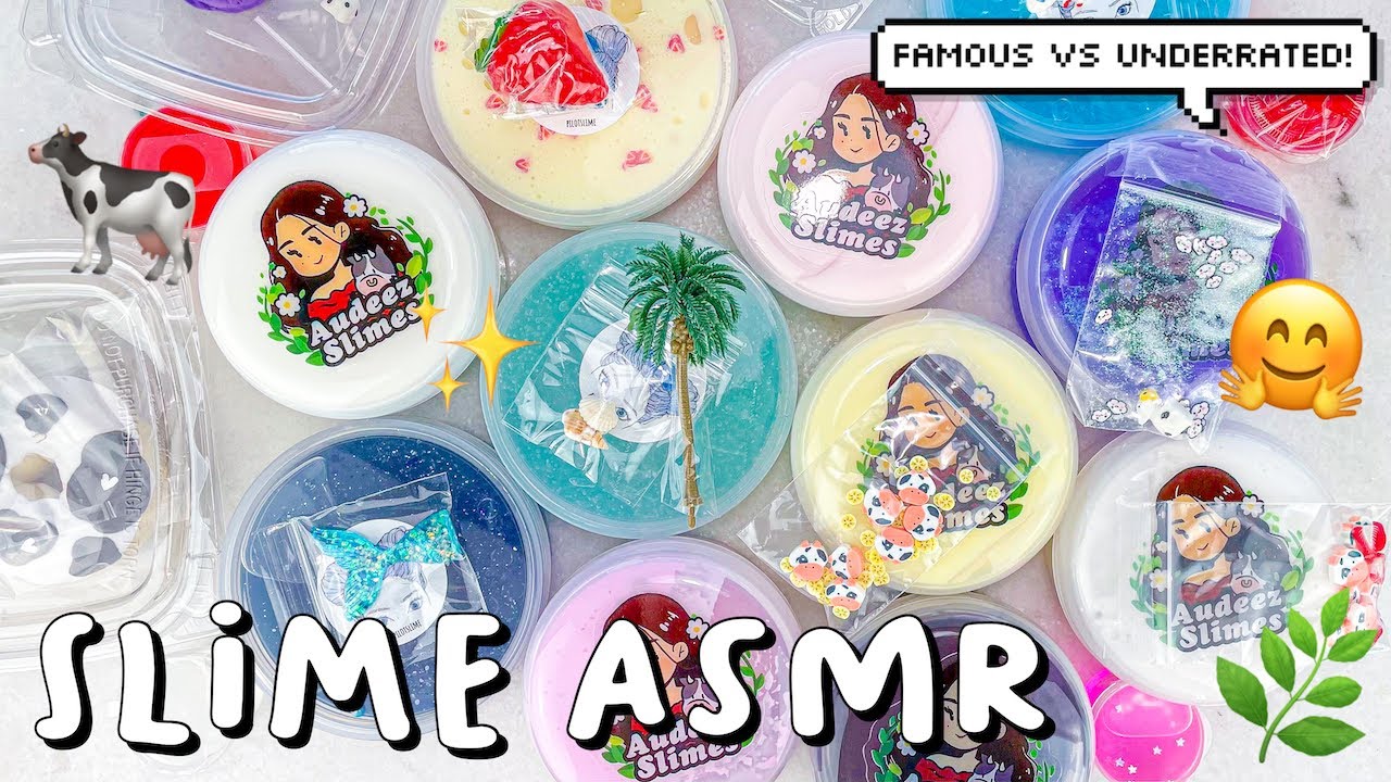 SATISFYING SLIME ASMR | $150 Audeez Slimes & Pilot Slime Unboxing