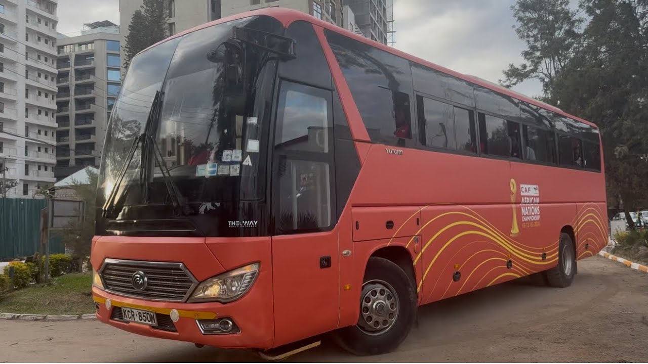 HARAMBEE STARS CHAN 2024 BUS RIDE AND SECURITY CONVOY | TOTAL ENERGIES CHAN 2024 