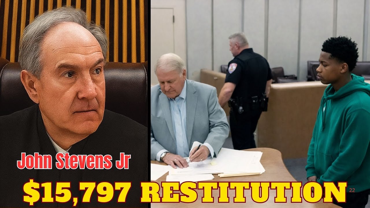 John Stevens Jr.’s Sends Clear Warning: Probation Can Be Revoked If Restitution Isn’t Paid