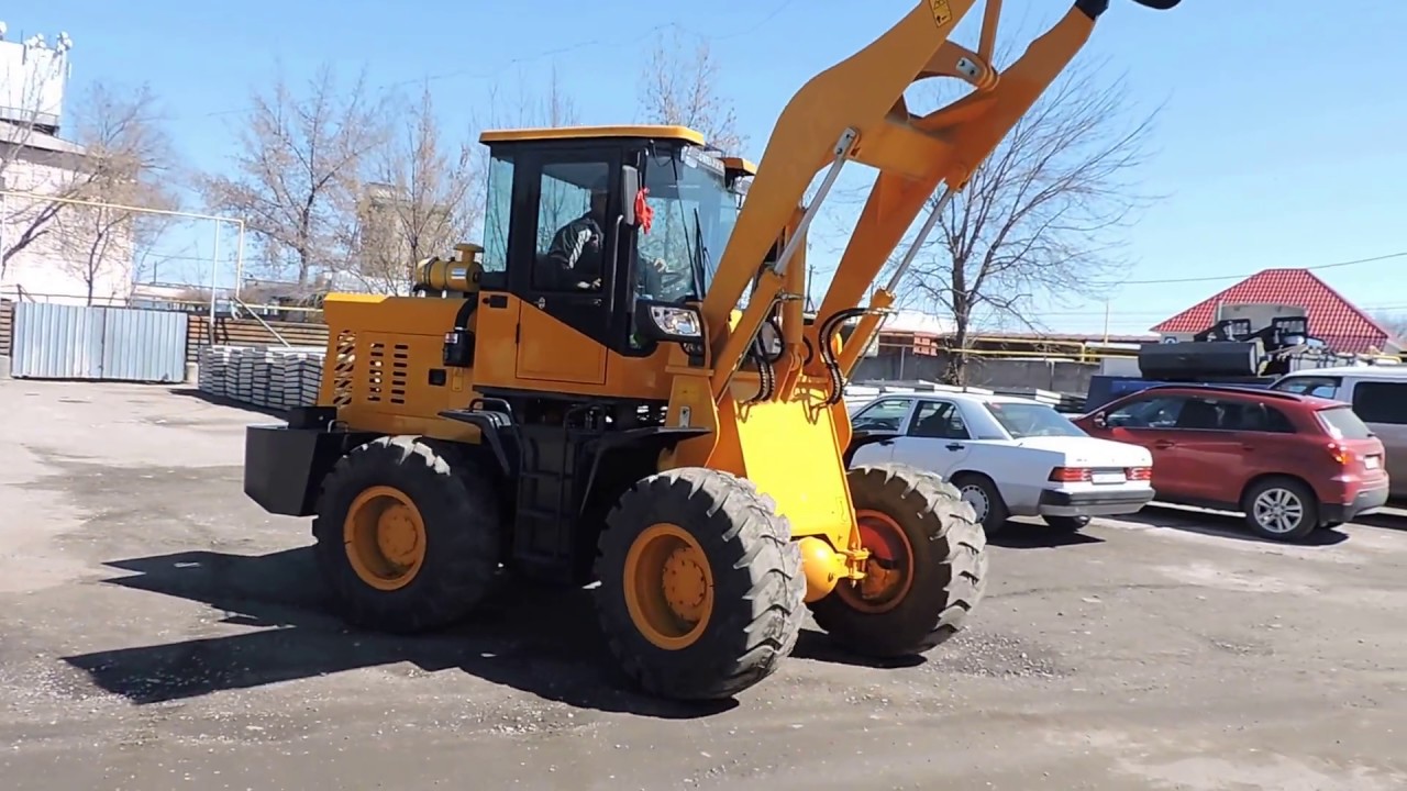 Фронтальный погрузчик🚜 RONGWEI ZL920 тест-драйв в Алматы