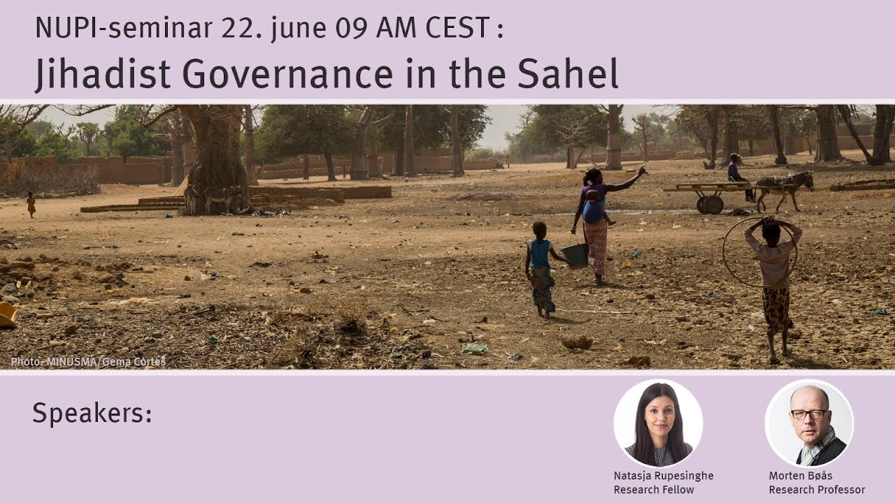 Jihadist Governance in the Sahel