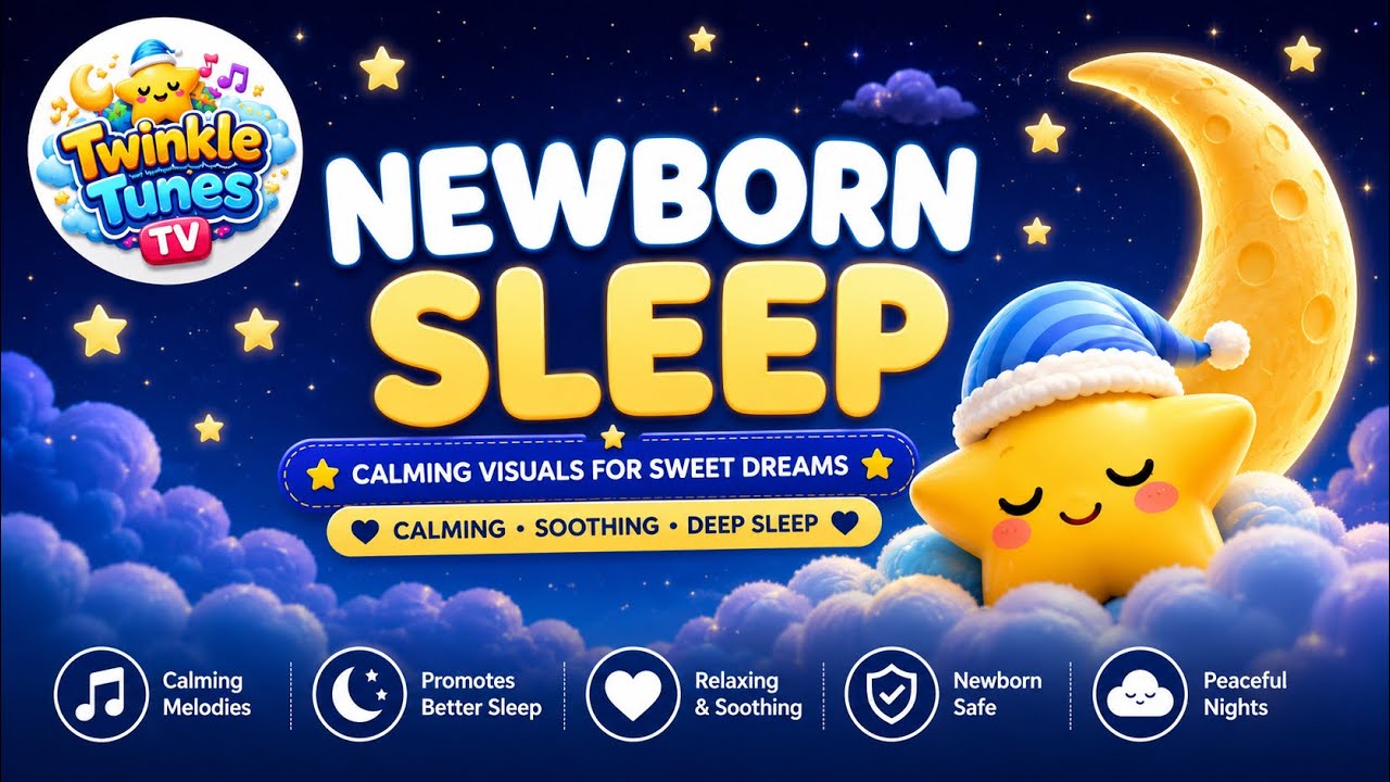 🌊 Water White Noise for Baby Sleep 💤 | Calm, Non-Stimulating Sound | Newborn Safe | Twinkle Tunes TV