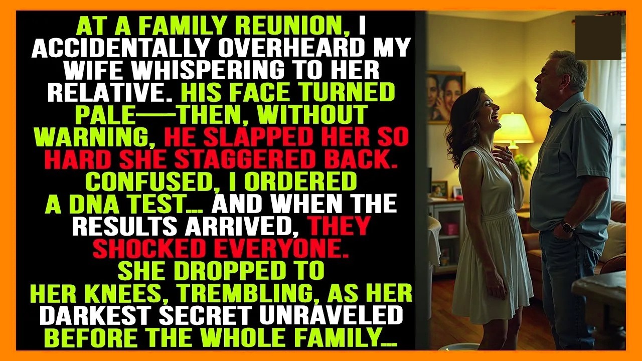 At a Family Reunion, My Wife’s Brother Slapped Her—Then a DNA Test Exposed Her Darkest Secret