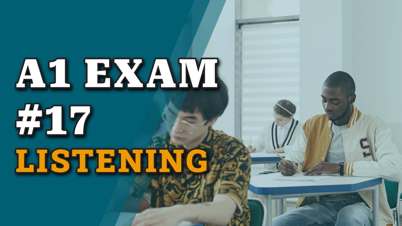 A1 European Portuguese Exam 17 for Youngsters📖 Listening Part (with English subtitles)