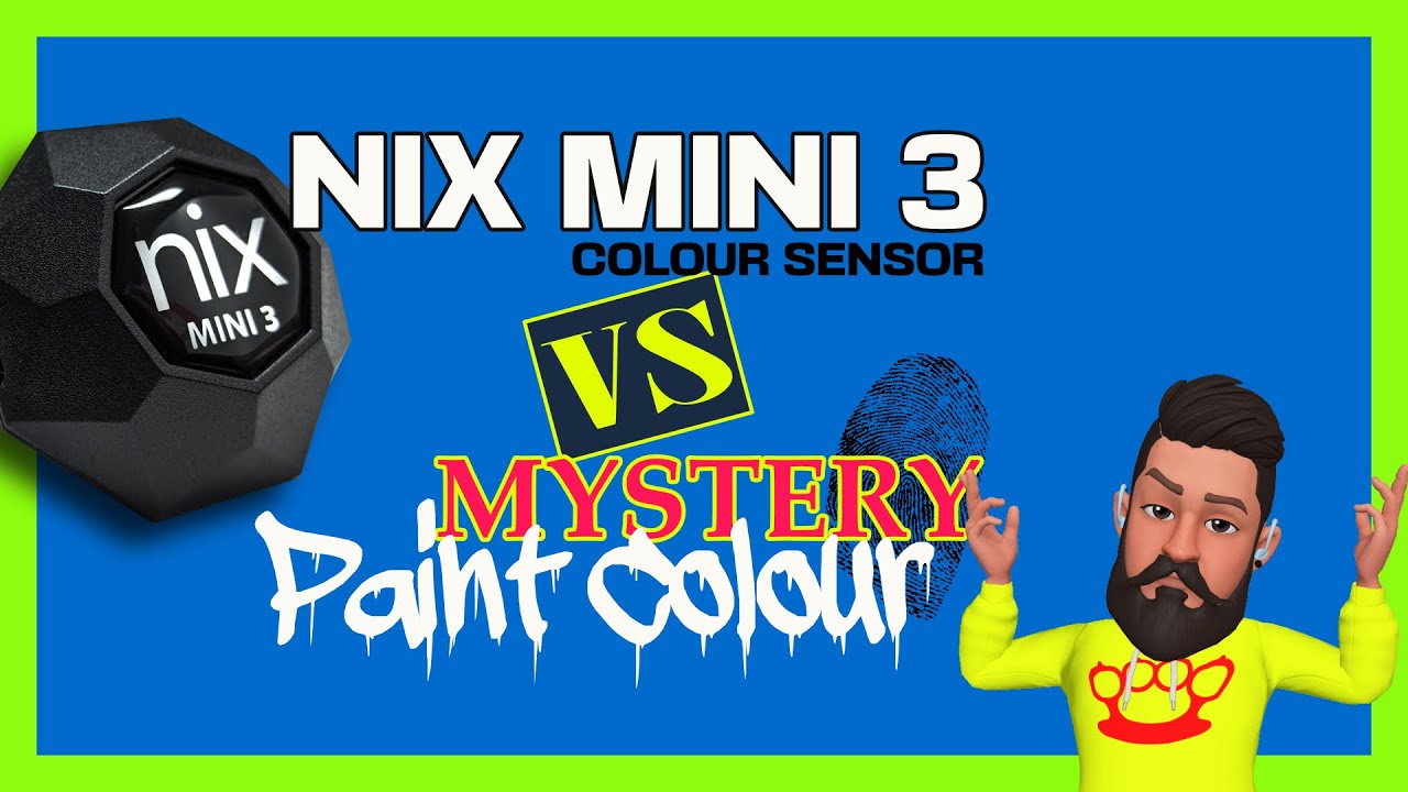 What Is This Mystery Wall Colour???  Nix Mini 3 Test