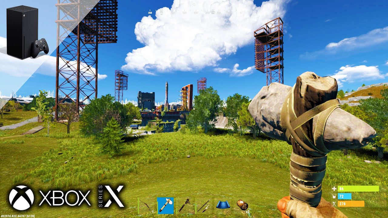Rust Console Edition - Xbox Series X Gameplay 120FPS