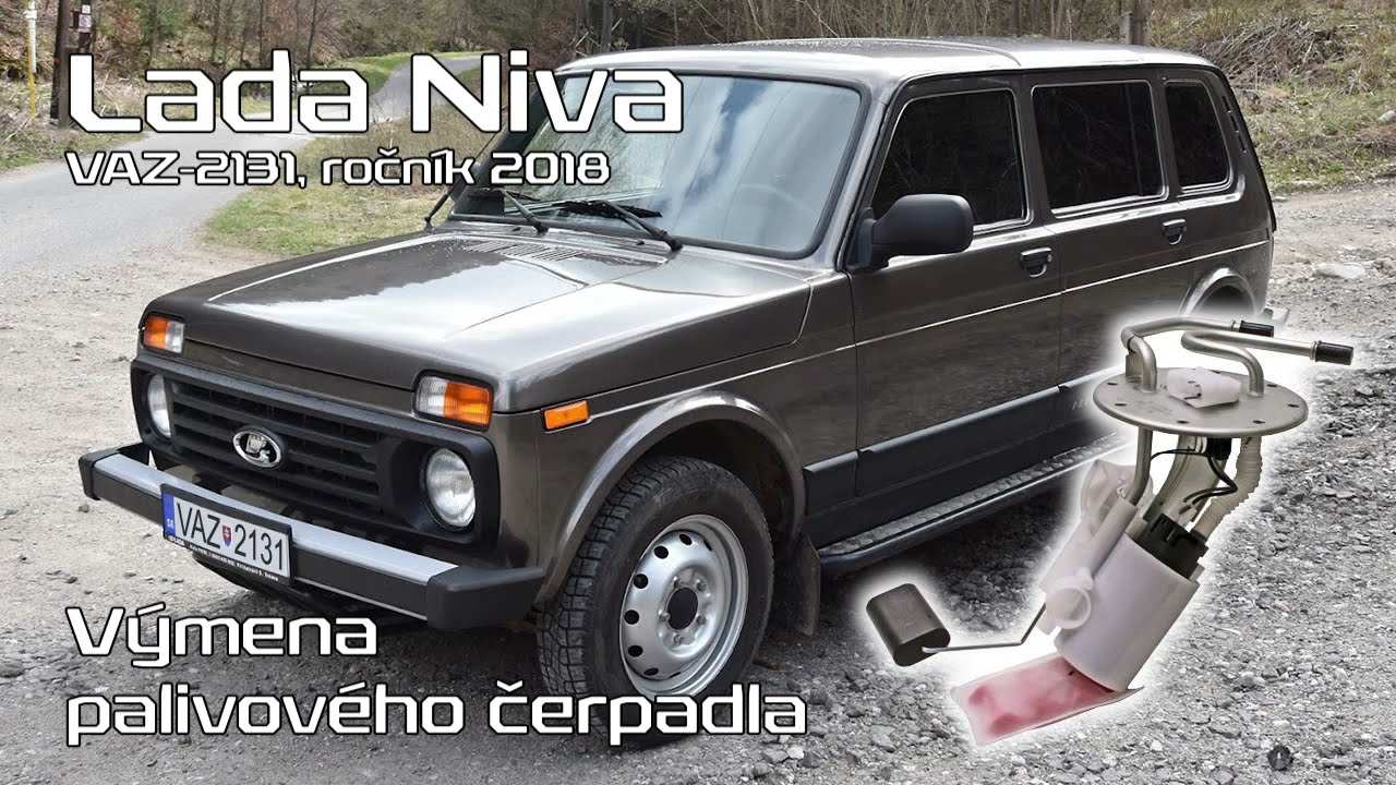 Lada Niva (4x4) - Výmena palivového čerpadla/snímača