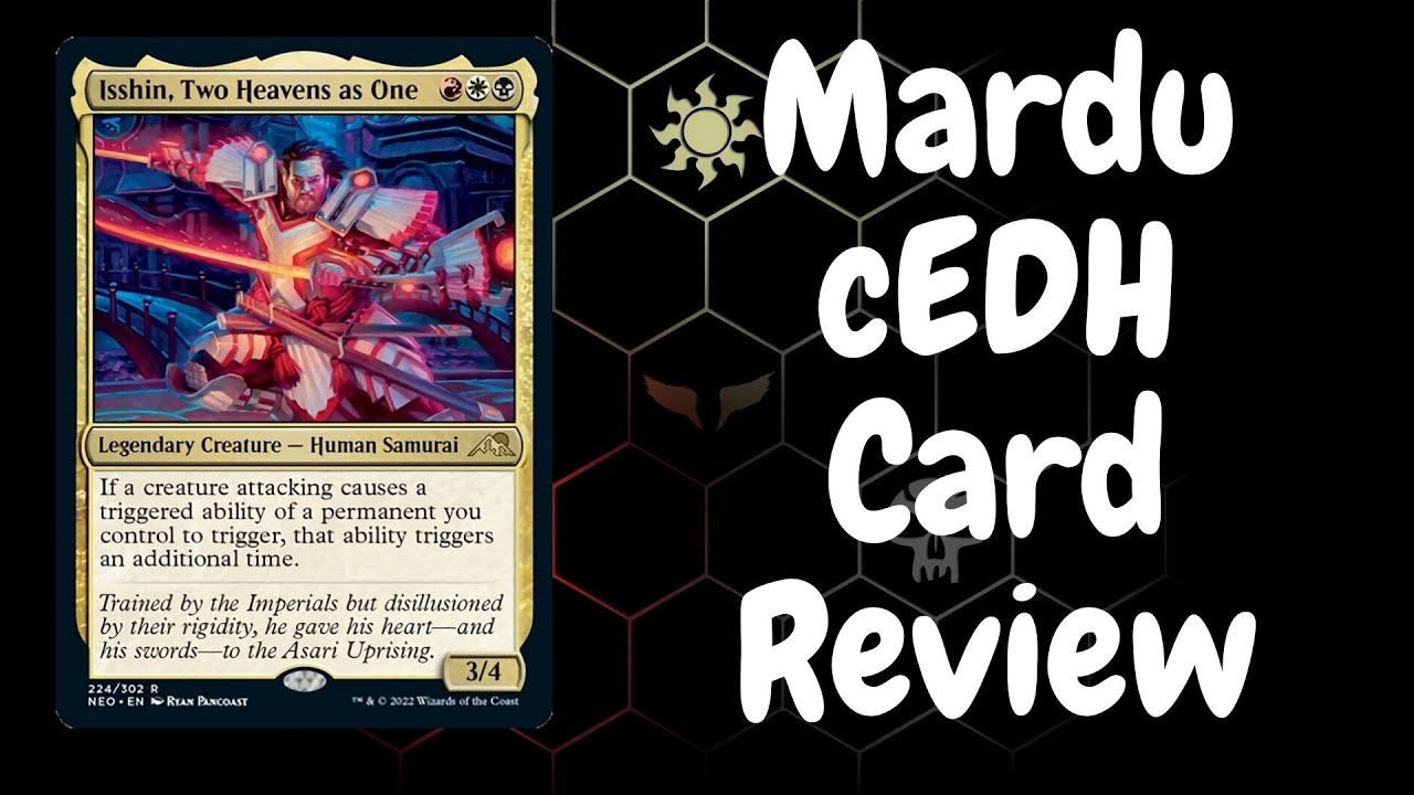 Isshin, Two Heavens as One cEDH card review a mardu attack commander like winota