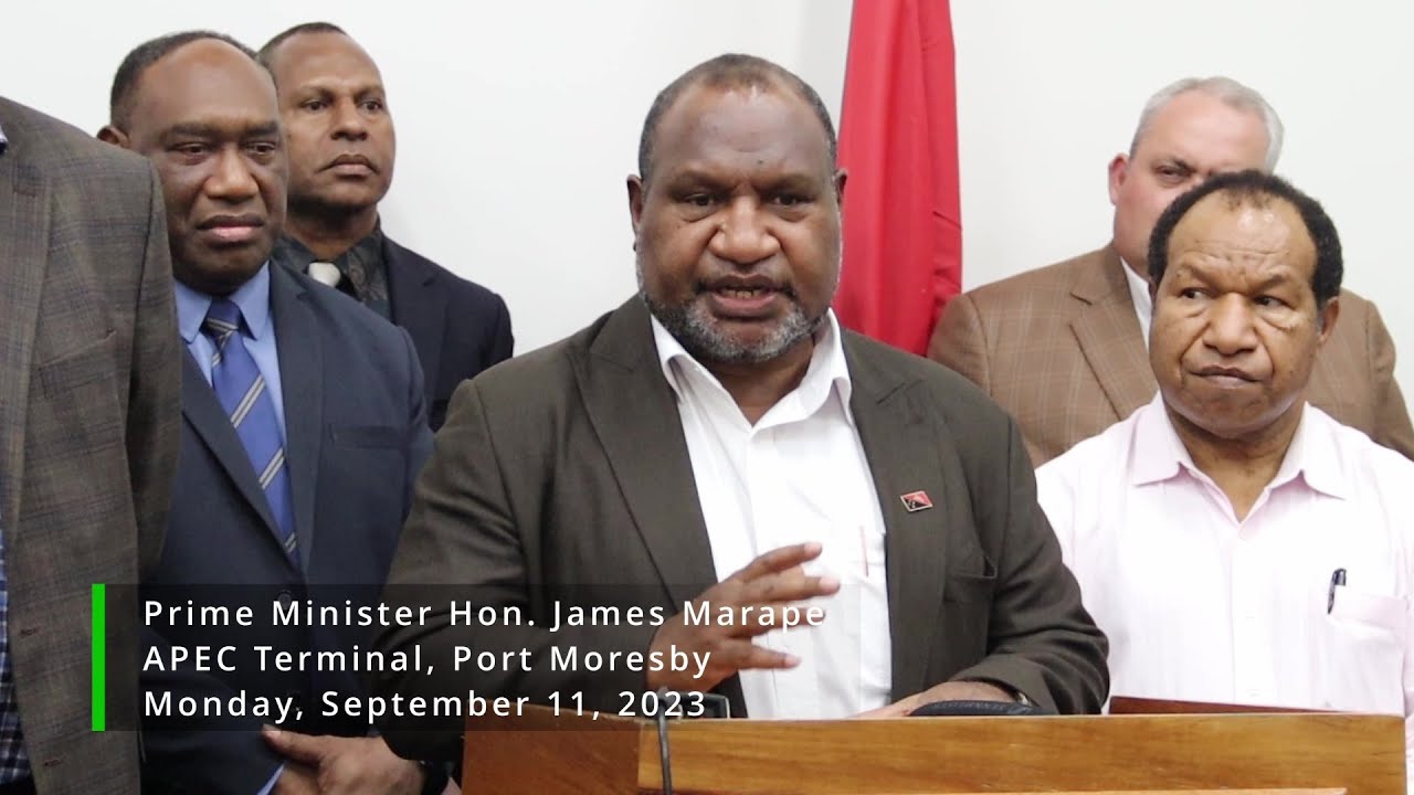Prime Minister Marape's post- visit press conference | September 11, 2023