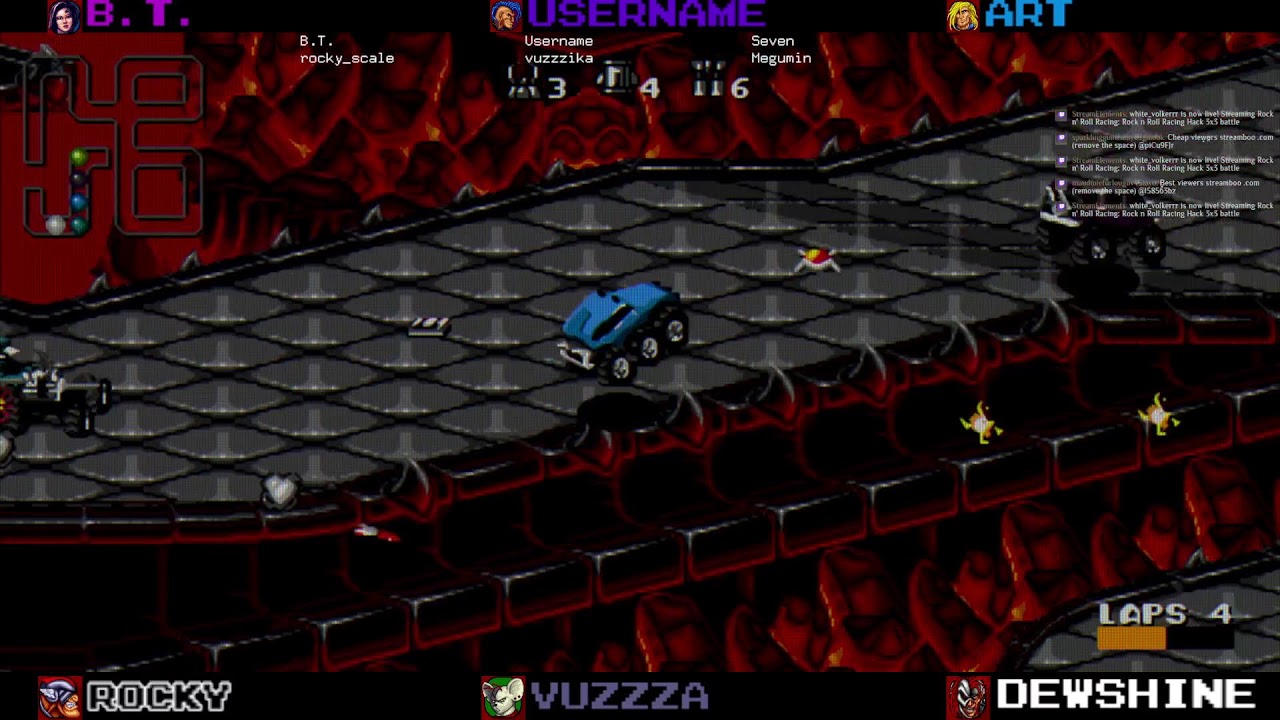 Rock n Roll Racing Hack 3x3 battle
