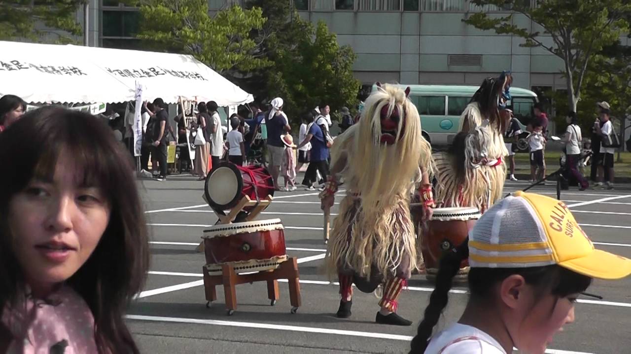 2016.7.30　天王みどり学園　なまはげ太鼓　恩荷　①