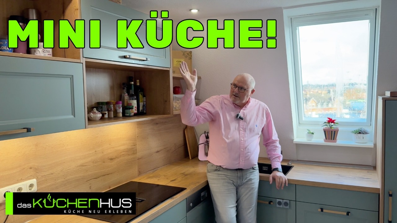Mini Küche mit mega Ausstattung! Kunden-Küchen Roomtour: Budget Version!