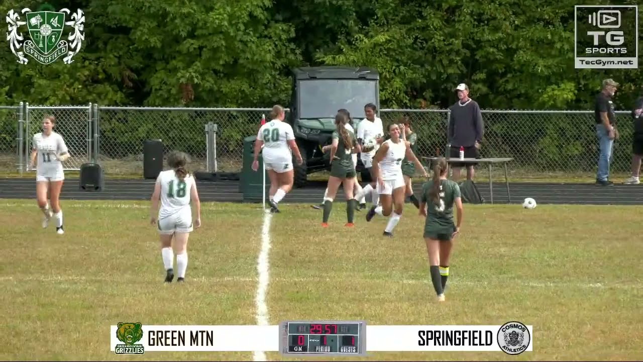 Springfield at Green Mountain - Girls Varsity Soccer - 10 am - 9/6/25
