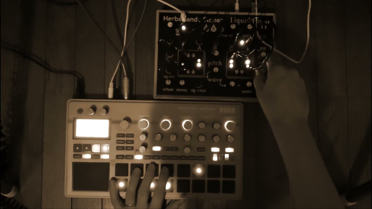acid jam 3 with liquid foam and electribe sampler
