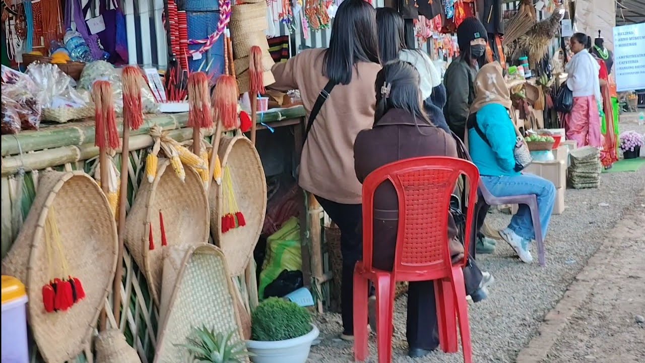 Hornbill festival Konyak Heritage complex 