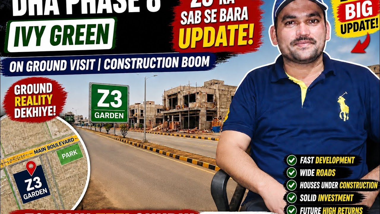 IVY GREEN Z3 Main Tezi Shuru? | Latest Plot Rates & Construction Update 2026@SHANsial88 