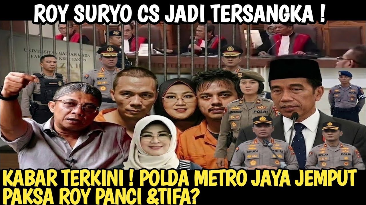 BERITA TERKINI ! POLDA METRO JAYA JEMPUT PAKSA ROY PANCI & TIFA ?