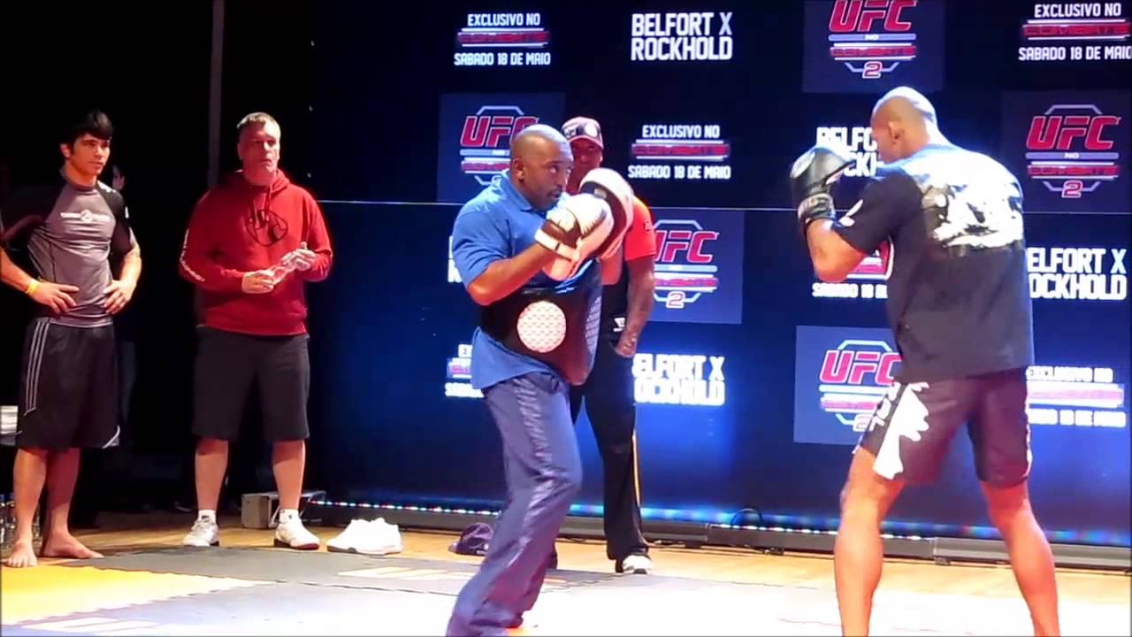 Treino Aberto de Ronaldo Jacar&eacute; - UFC no Combate 2
