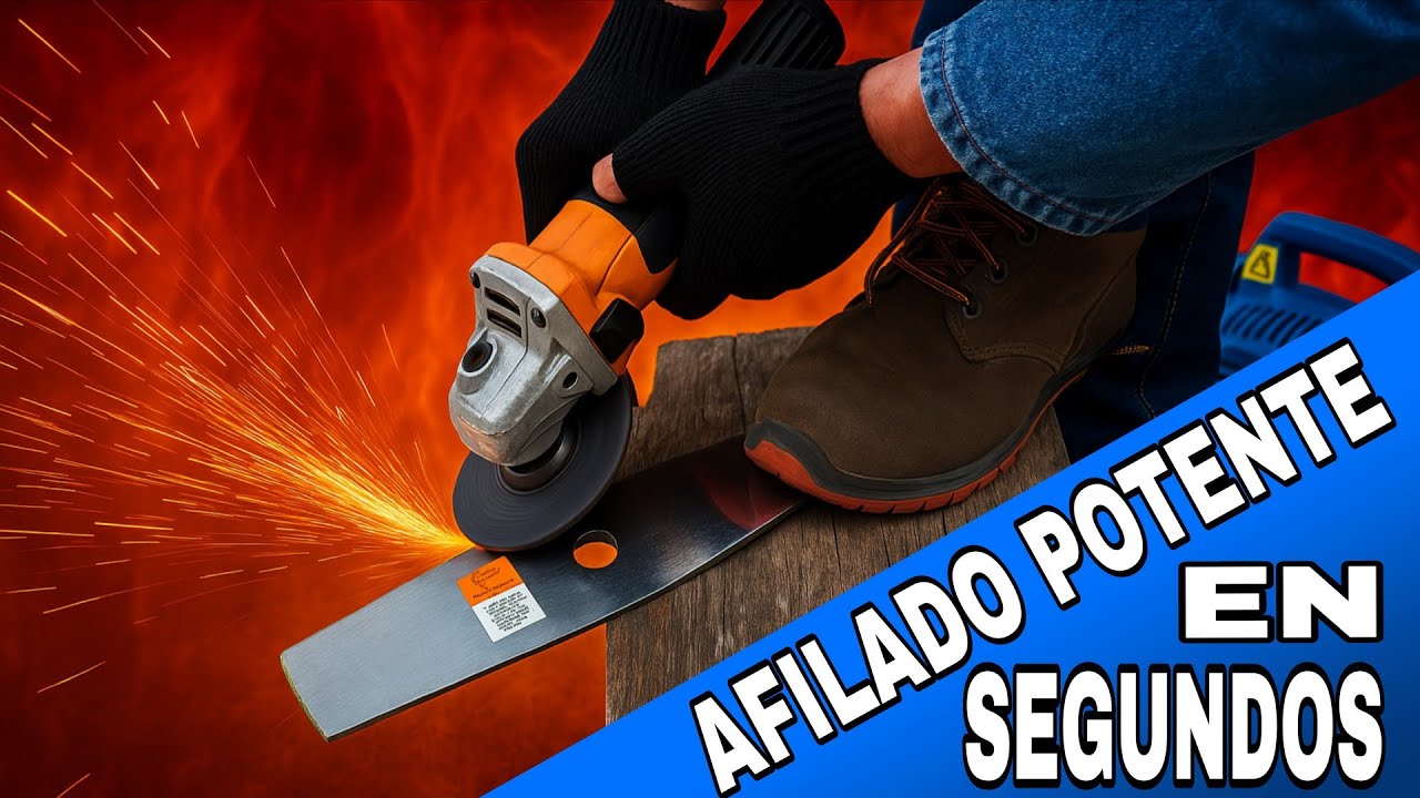 ¡Afila tu Desbrozadora Como un Profesional! Guía Rápida para Cuchillas Perfectas