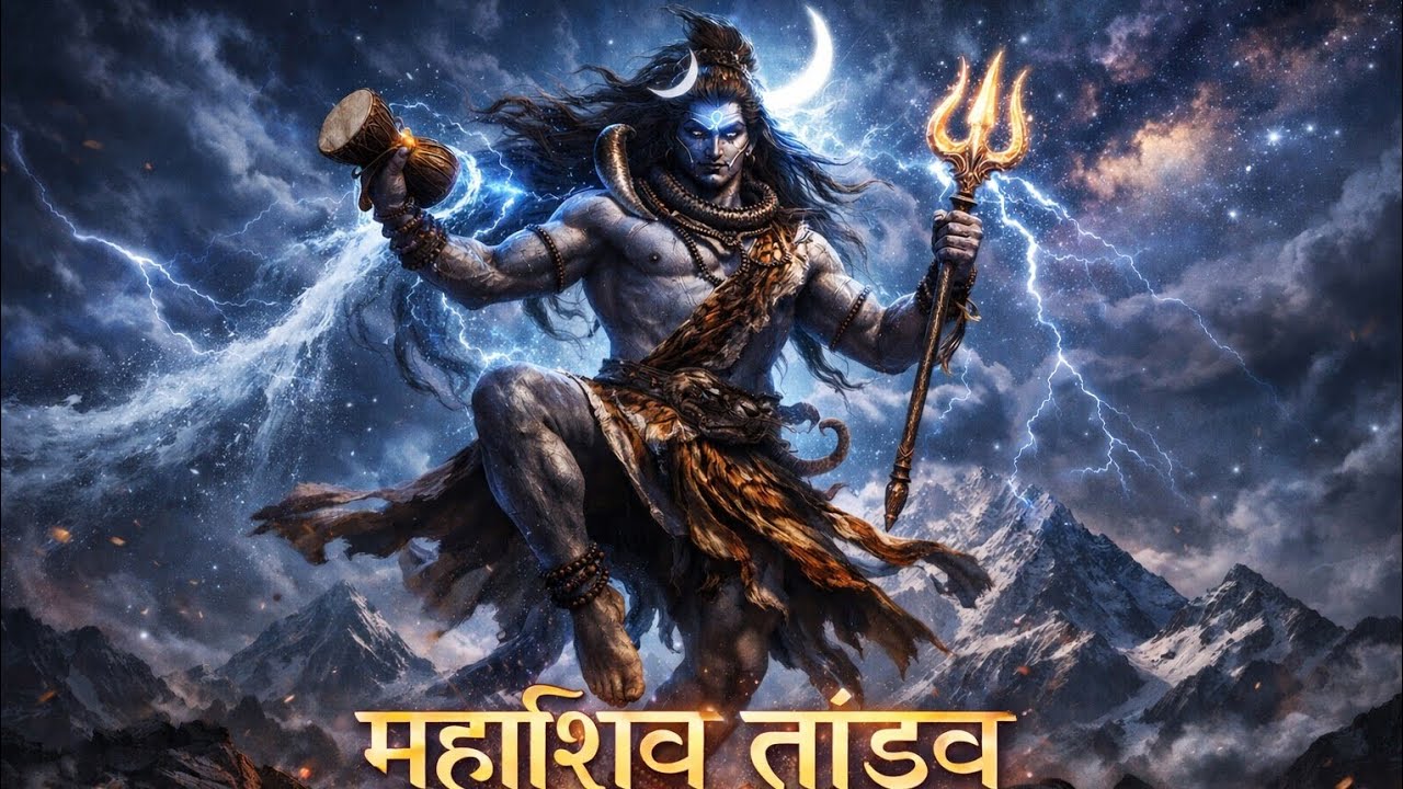 महाशिव तांडव | Mahashiv Tandav 8D Powerful Chant | Har Har Mahadev | Epic Shiva Tandav Song 2026