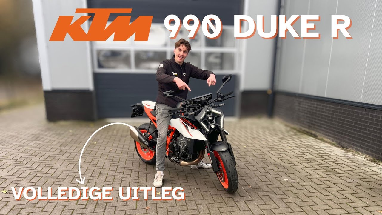 NIEUW: KTM 990 DUKE R | ALLES UITGELEGD I 4K
