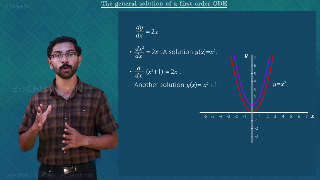 General solution of 1st order ODE | Differential Equations | Benchmark Engineering