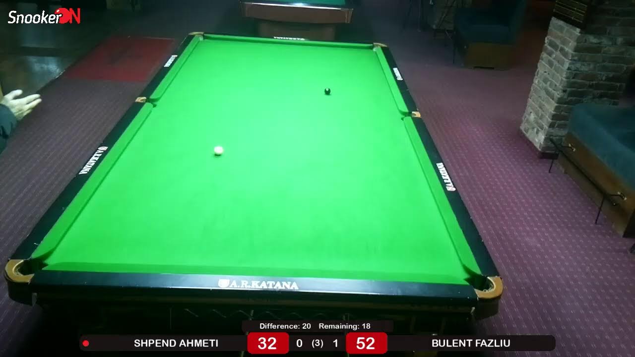 Shooters 3 Gjilan - Snooker Table 1 Live