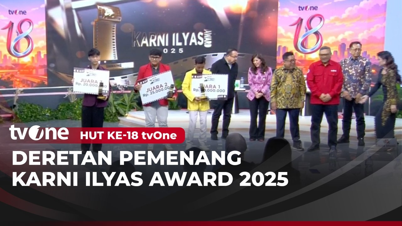 Penyerahan Hadiah Juara Karni Ilyas Award | HUT Ke-18 tvOne
