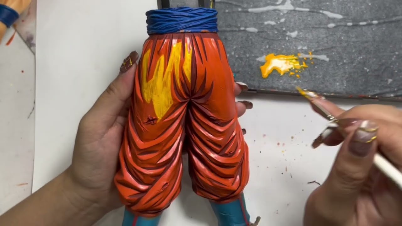 Tô màu Grandista Songoku SSJ3 theo phong cách truyện tranh (2D) - Phần 1 [TimeLapse]