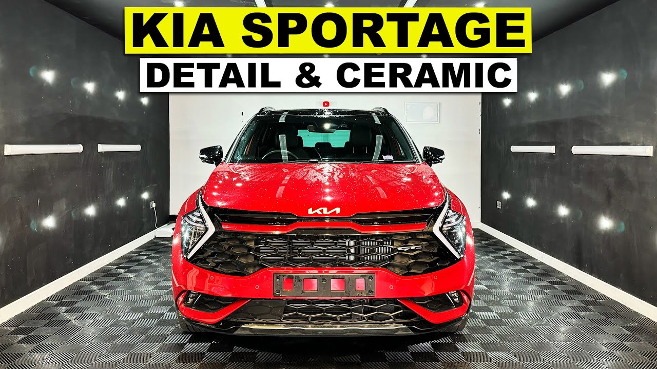Detail Ceramic & Coat - Kia Sportage Machine Polish ASMR