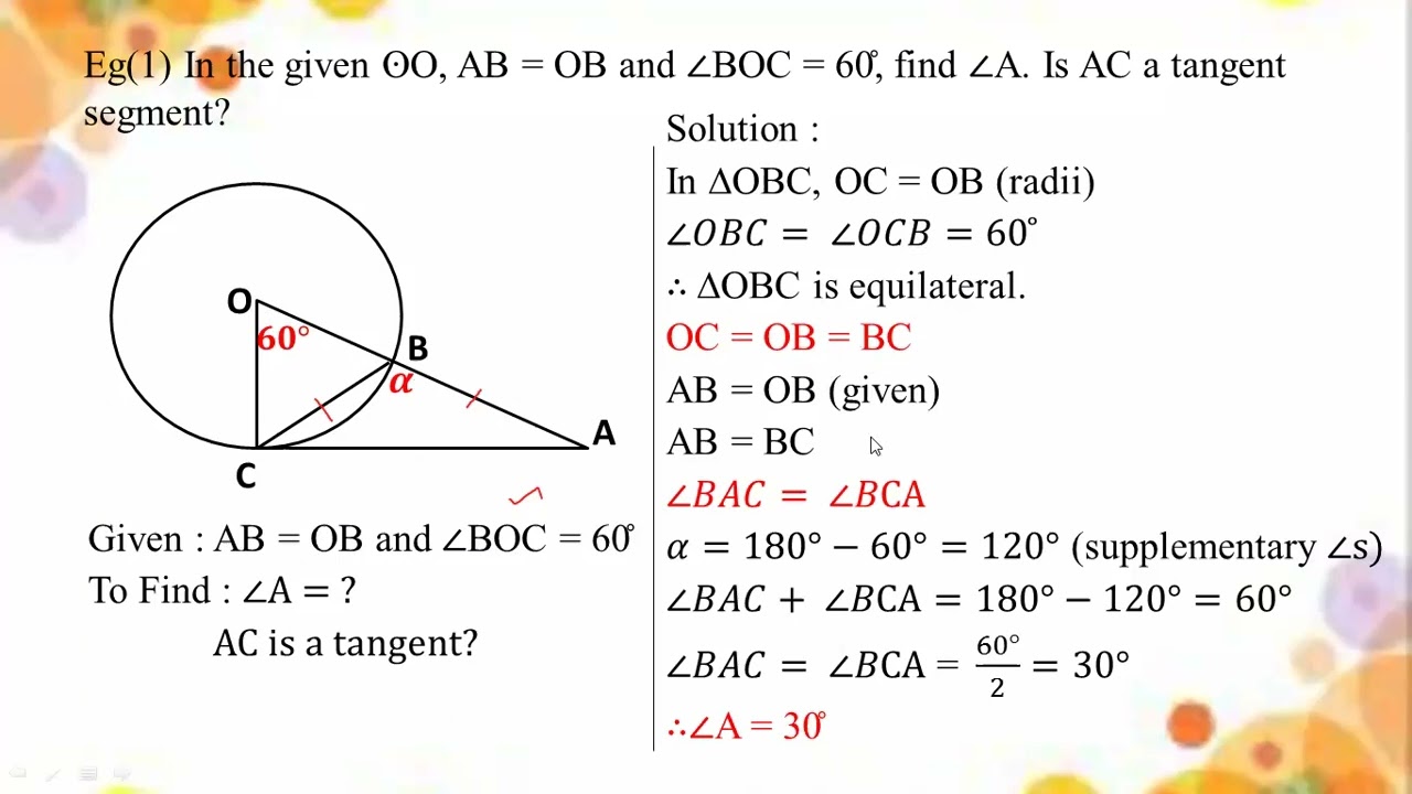 # Grade 11 Math (new course) ch 7 (eg 1,2,3)