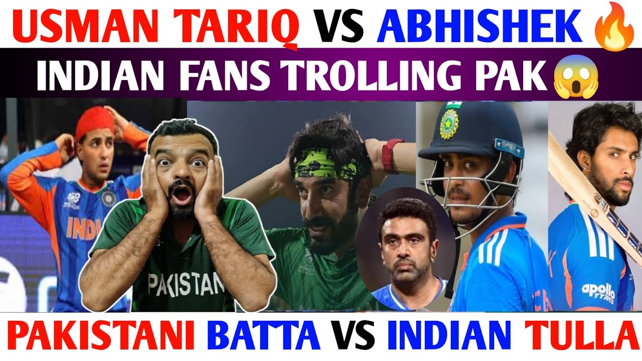 PAK MEDIA😭 ABHISHEK VS USMAN TARIQ😱| USMAN TARIQ BIG STATEMENT 😱