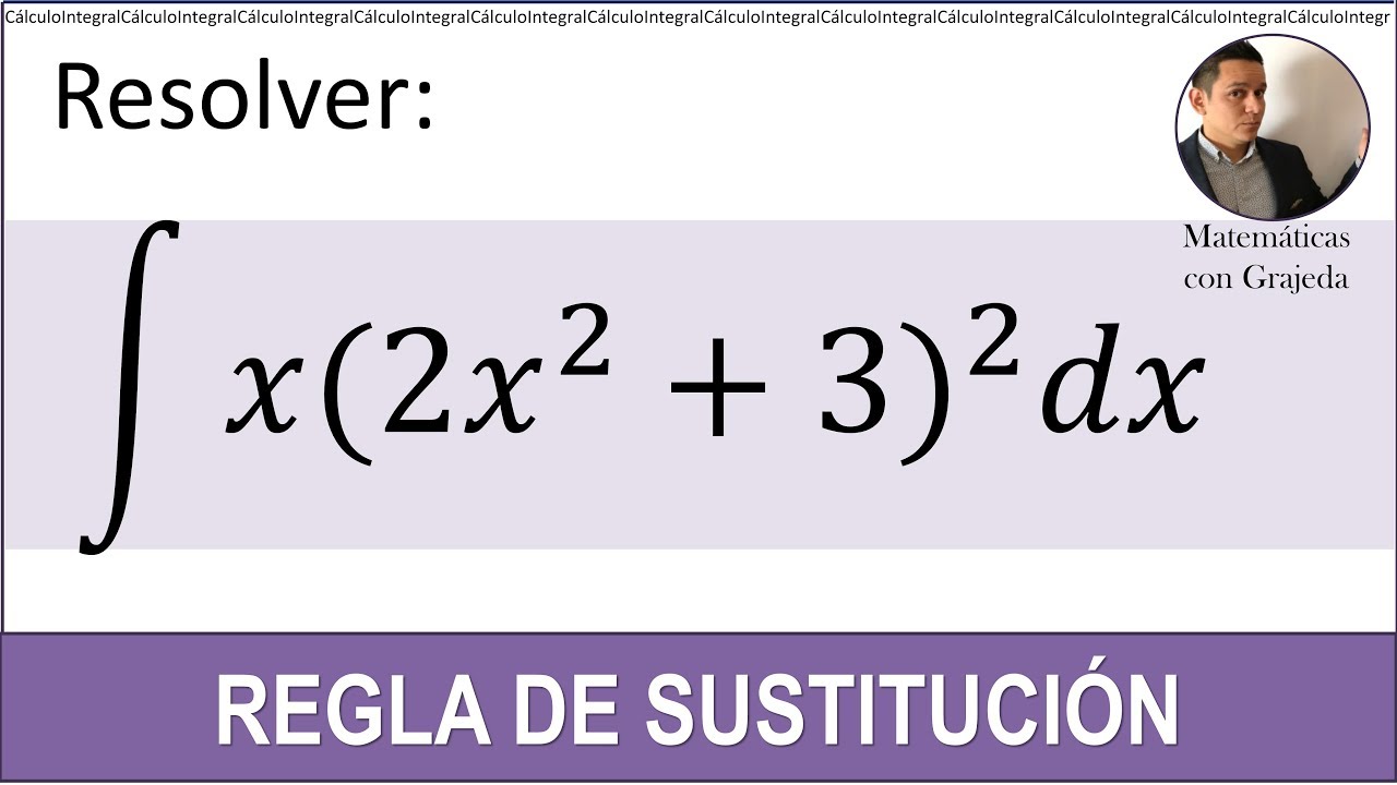 Integración por cambio de variable. Ejemplo 1