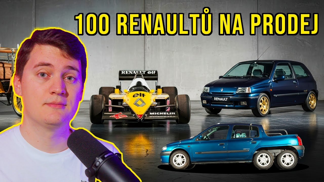 Renault se zbavuje aut z archivu. Proč?