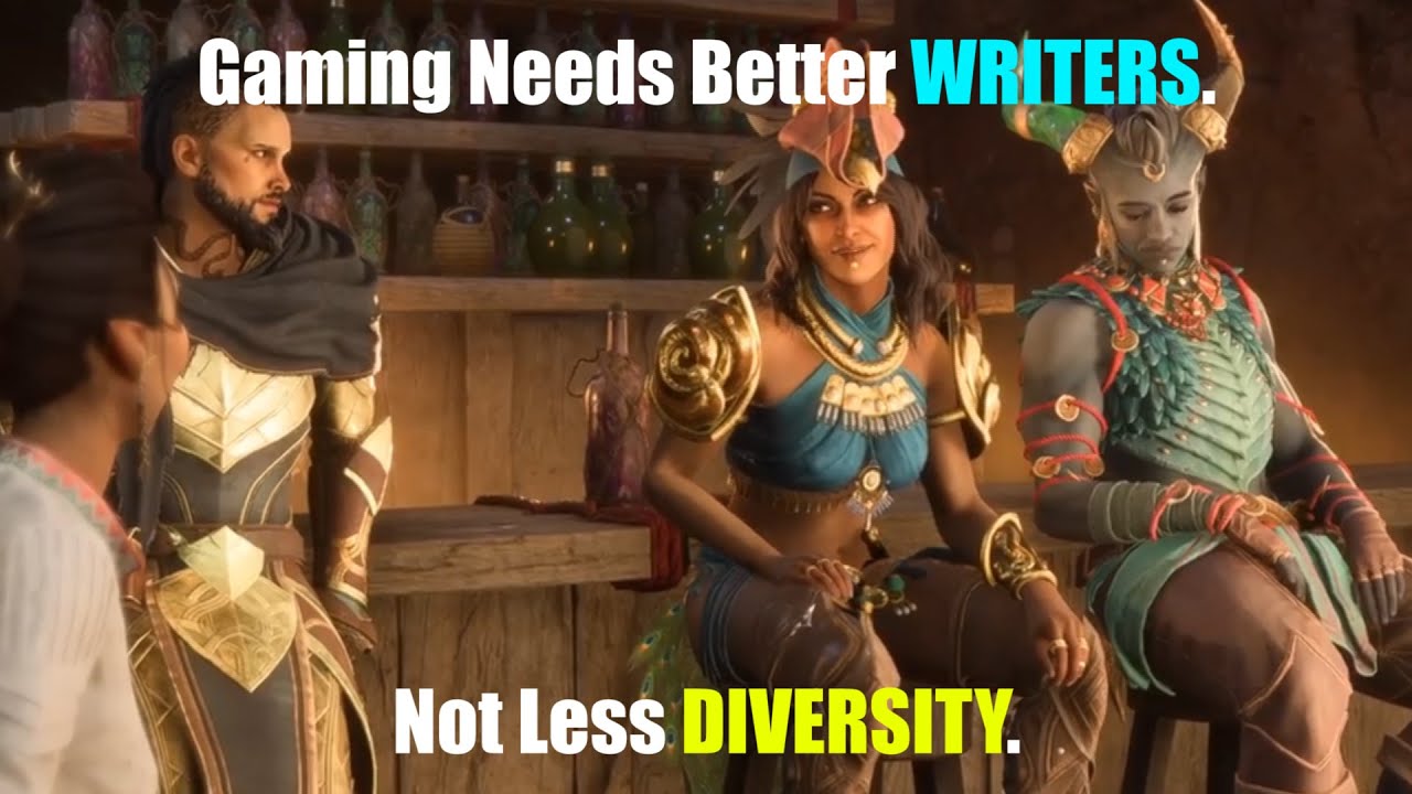 Gaming Needs Better Writers, Not Less Diversity
