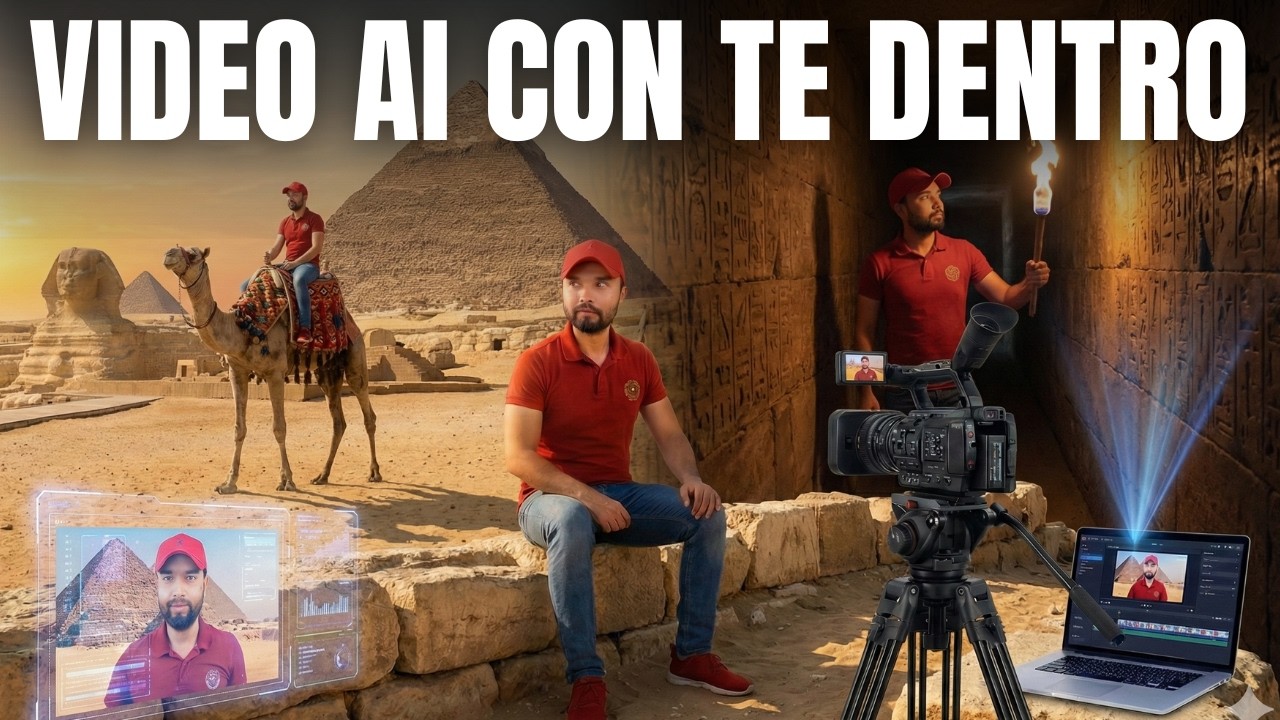 Come CREARE IL VIDEO AI di TE STESSO con AUDIO ITALIANO