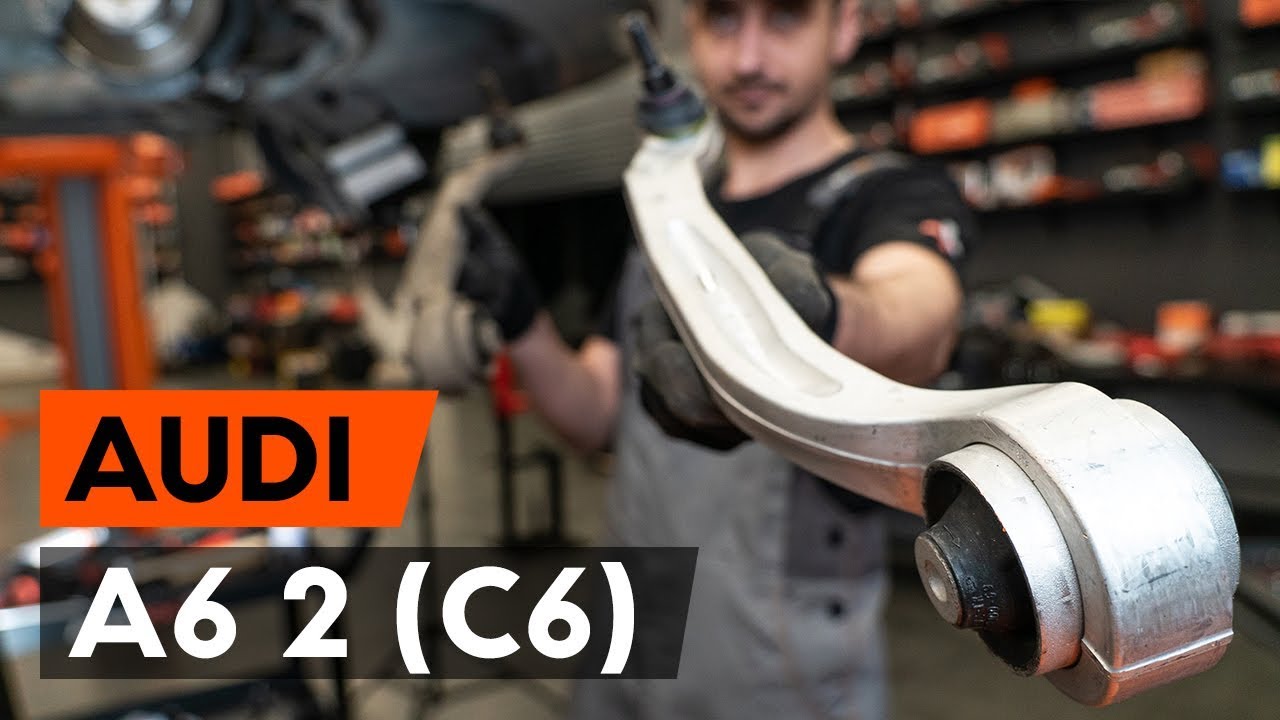 Wie AUDI A6 2 (C6) Querlenker vorderen / Achslenker vorderen wechseln [AUTODOC TUTORIAL]