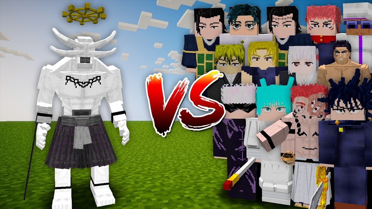 Mahoraga vs All Sorcerers Jujutsu Kaisen