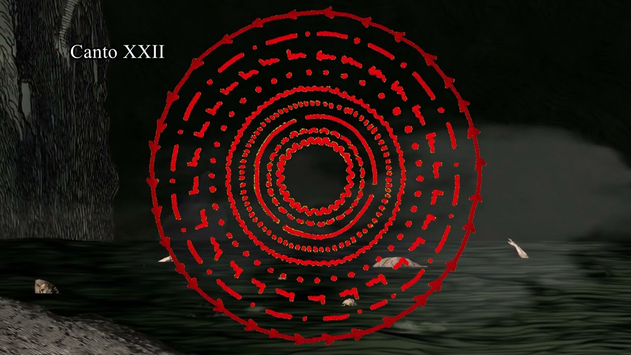 La Divina Commedia - Inferno - Canto 21 - 22 - Malebranche - Barattieri -  watermark