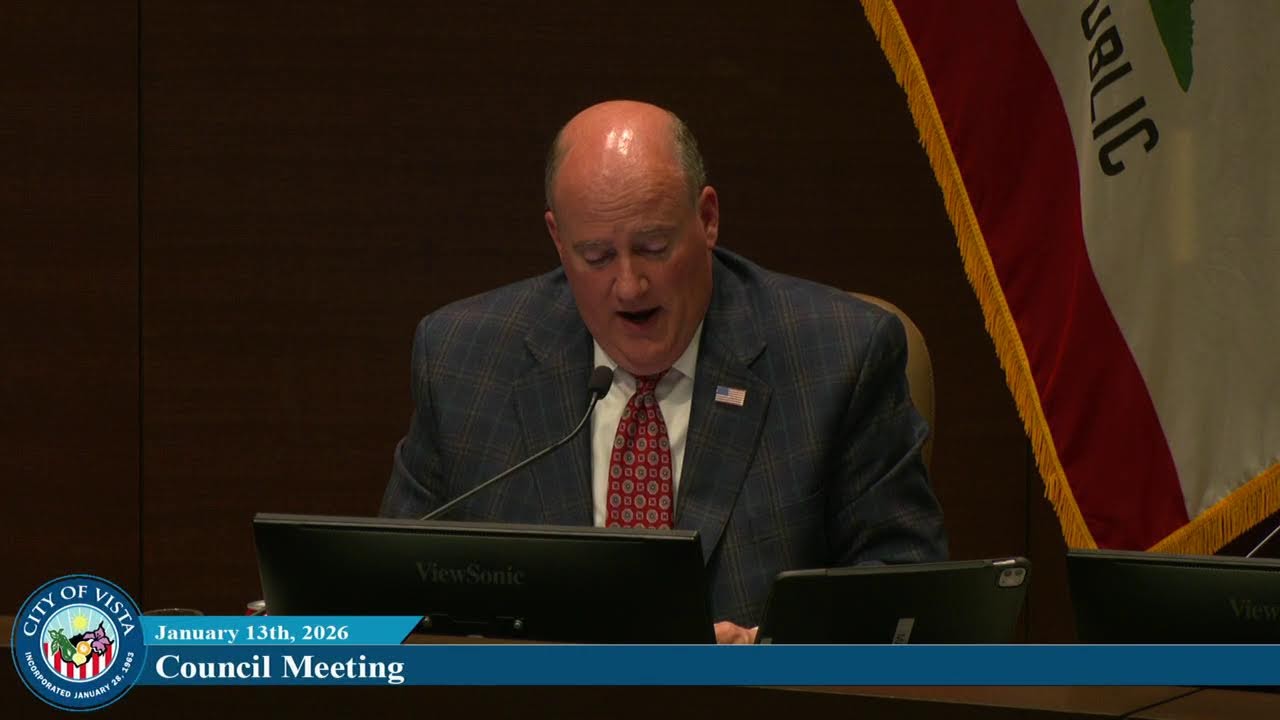 City Council Meeting, Jan 27th, 2026
