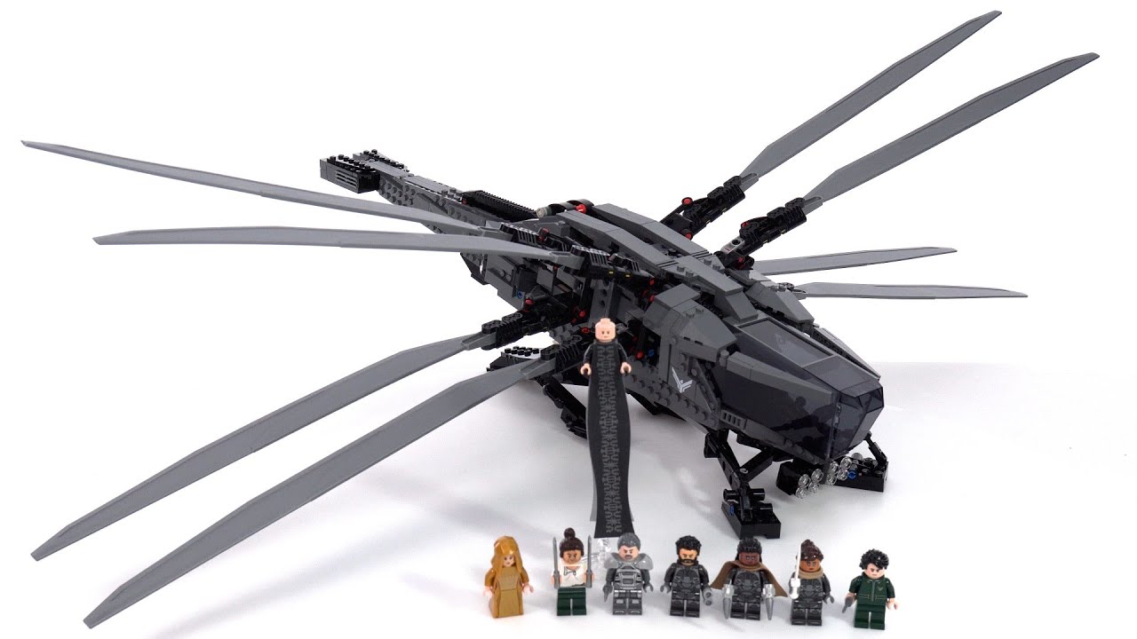 Обзор набора LEGO Icons Dune Atreides Royal Ornithopter 10327! Мастерское исполнение, минимум изъ...
